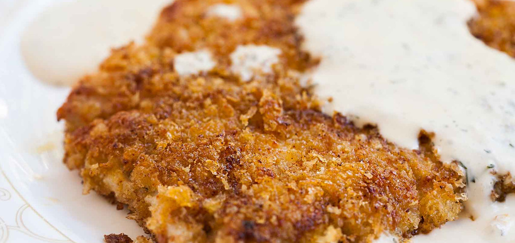 Pork schnitzel