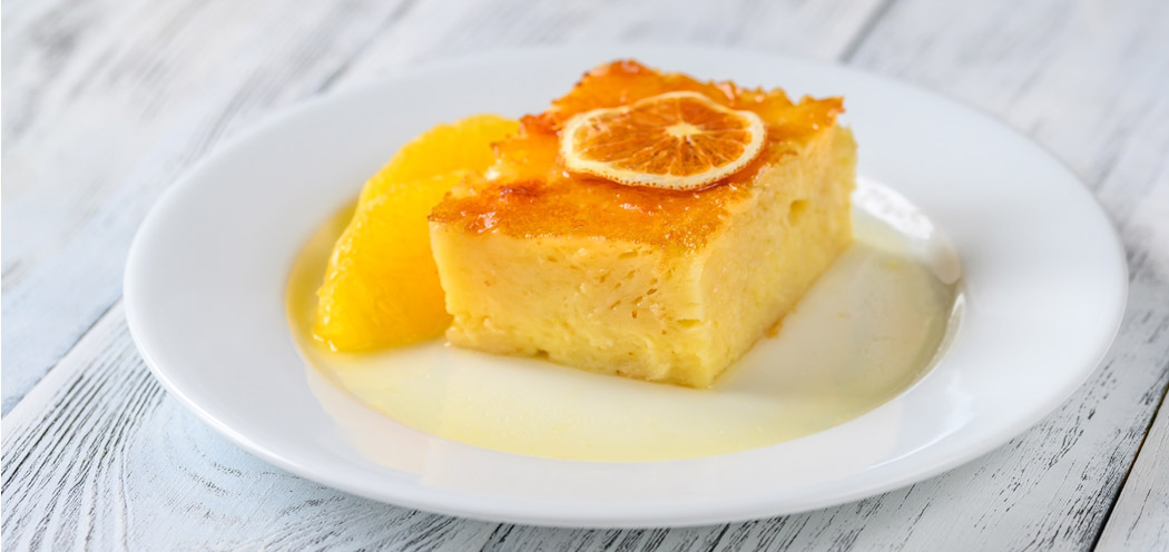 Greek orange pie