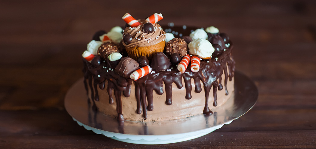 Ice cream cake for our party