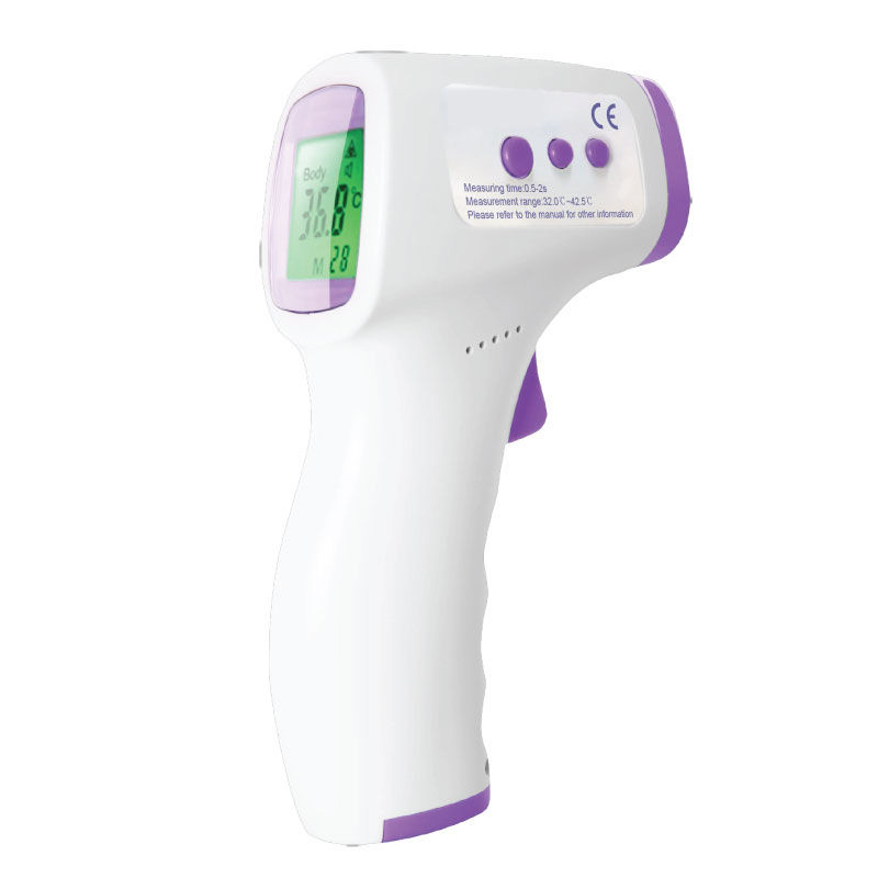 Digital forehead thermometer AD801 Aiqura Infrared White