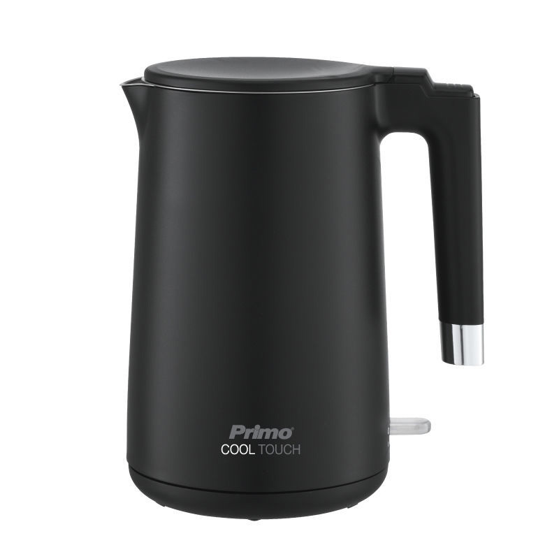 Βραστήρας PRCK-40428 Primo 1.5L 2200W ανοξείδωτος Cool touch Μαύρος
