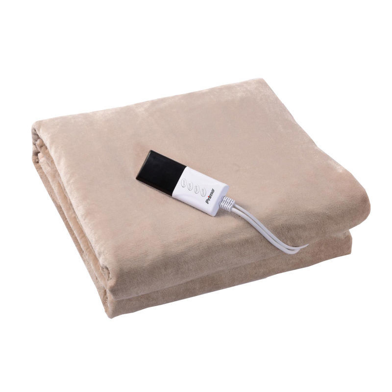 Electric bed cover PREB-81083 Primo Flannel Fleece Single 150x80 cm Beige