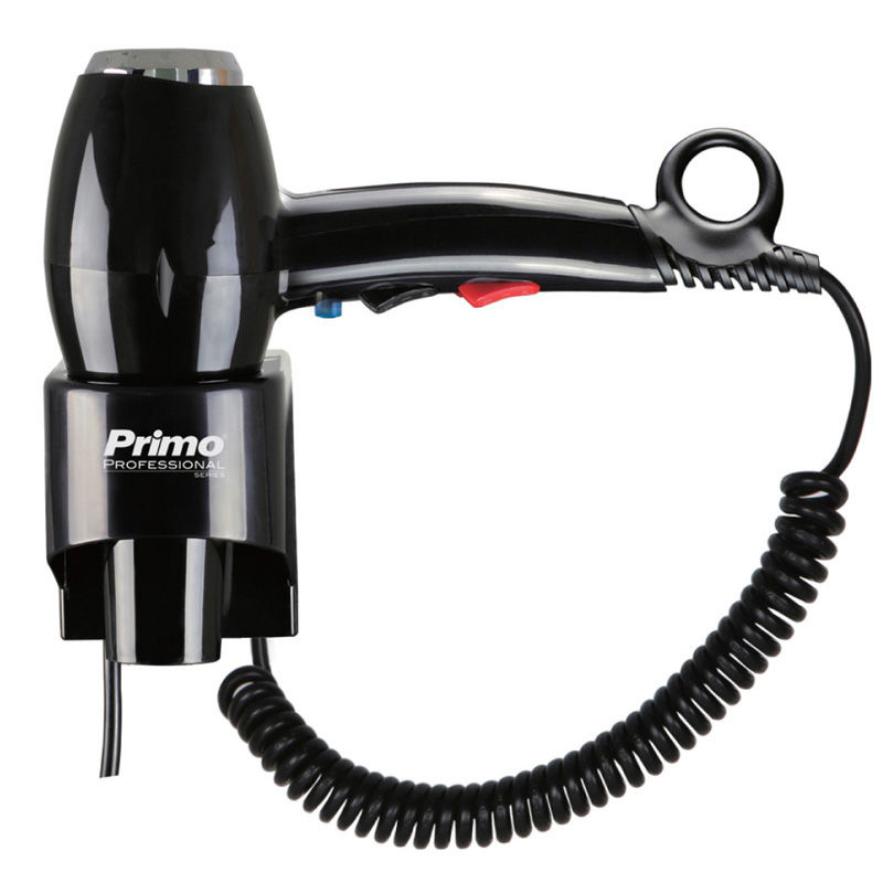 Hair dryer PRHD-50013 Primo hotel series 2000W AC with cold air Black