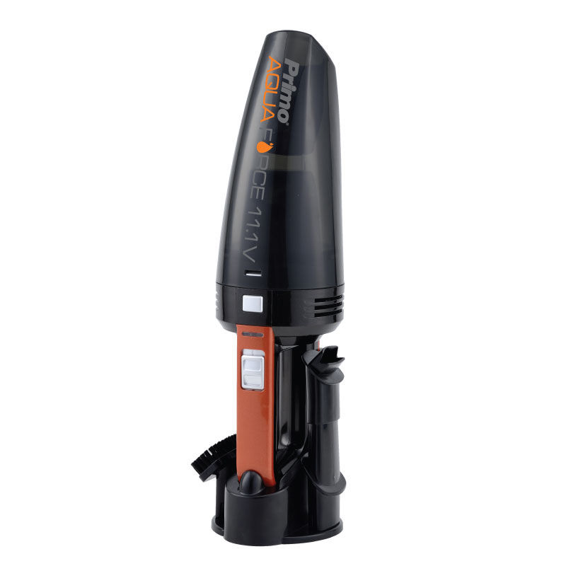 Handheld vacuum cleaner PRVC-40294 Primo recharge. liquid/solids 11.1V-80W Aqua Force Black-Orange