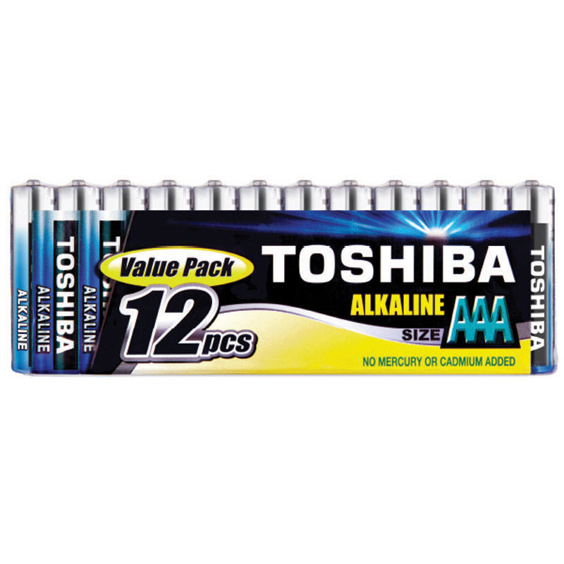 Battery TOSHIBA AAA VALUE PACK- LR03GSNN BP-12