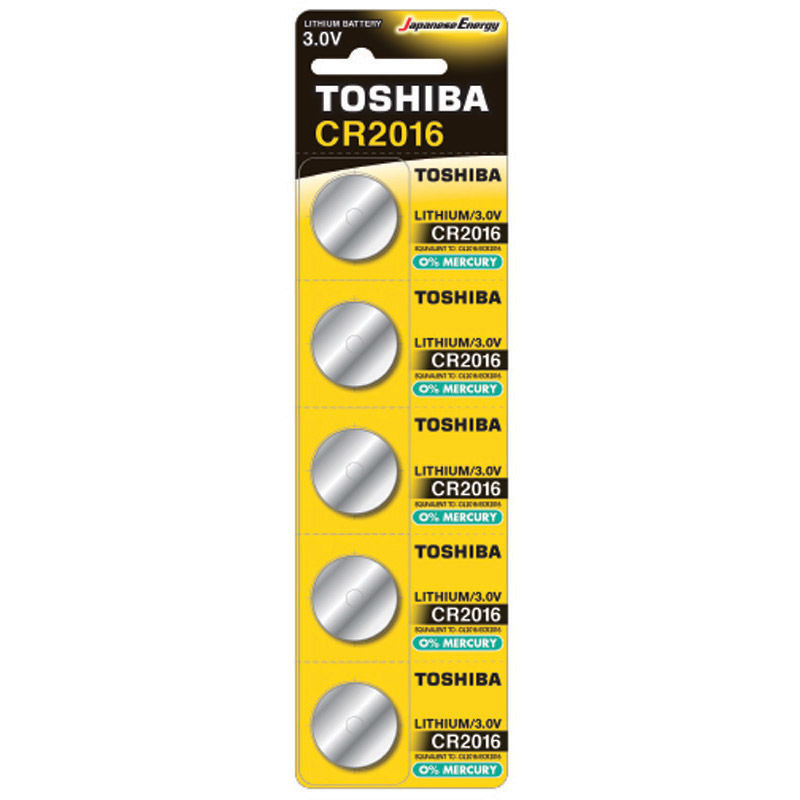 Battery TOSHIBA CR2016-BP-5
