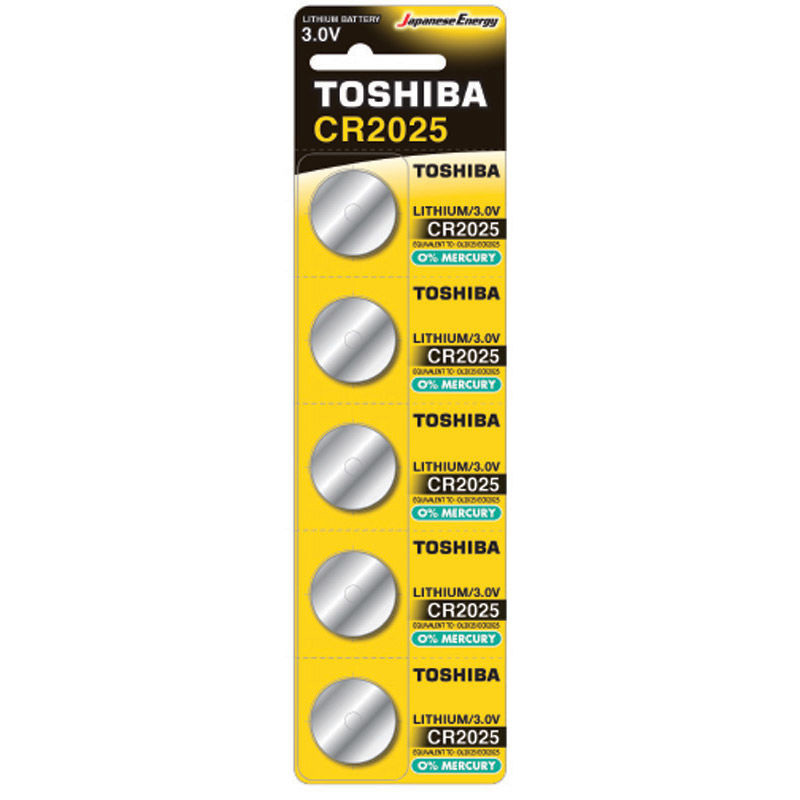 Battery TOSHIBA CR2025-BP-5
