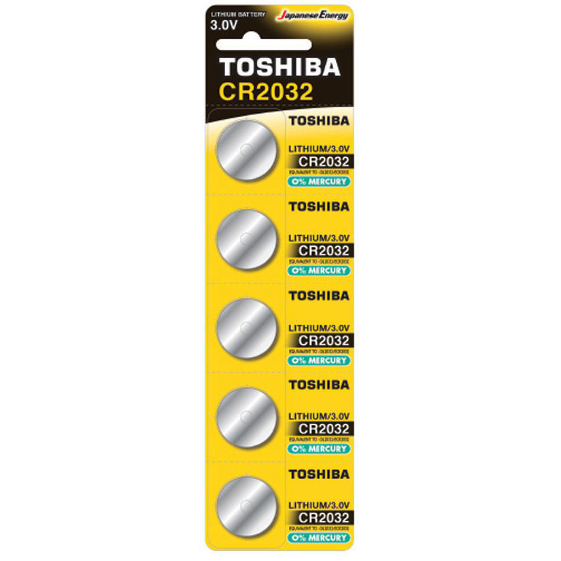 Battery TOSHIBA CR2032-BP-5