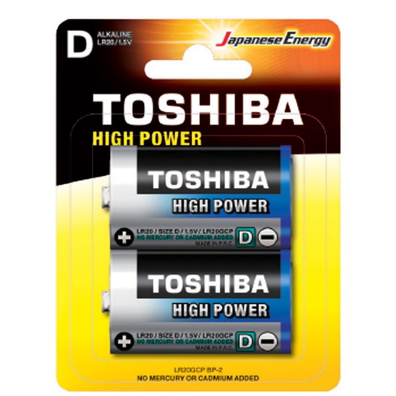Battery TOSHIBA D-LR20GCP BP-2