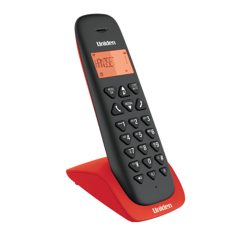 Wireless phone UNIDEN AT-3102 Black-Red
