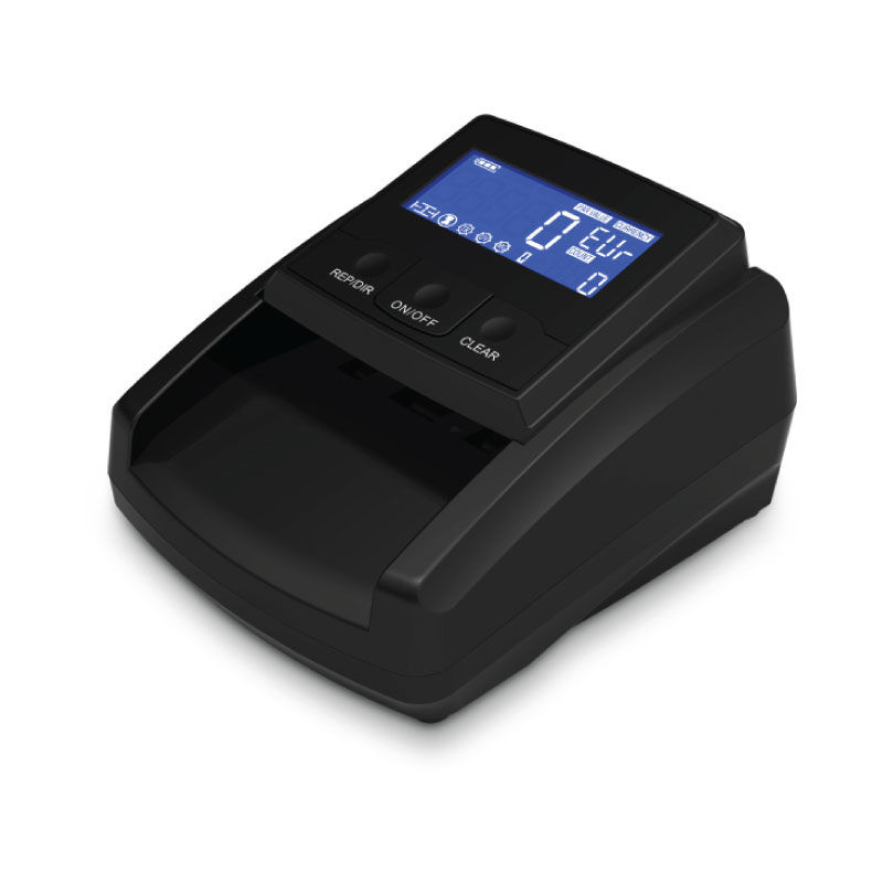 Movement detector V65 Alfaone for counterfeit banknotes electric with digital screen Black