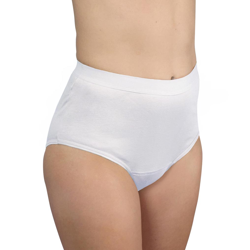 Incontinence panty Hydas 100% cotton white 0464