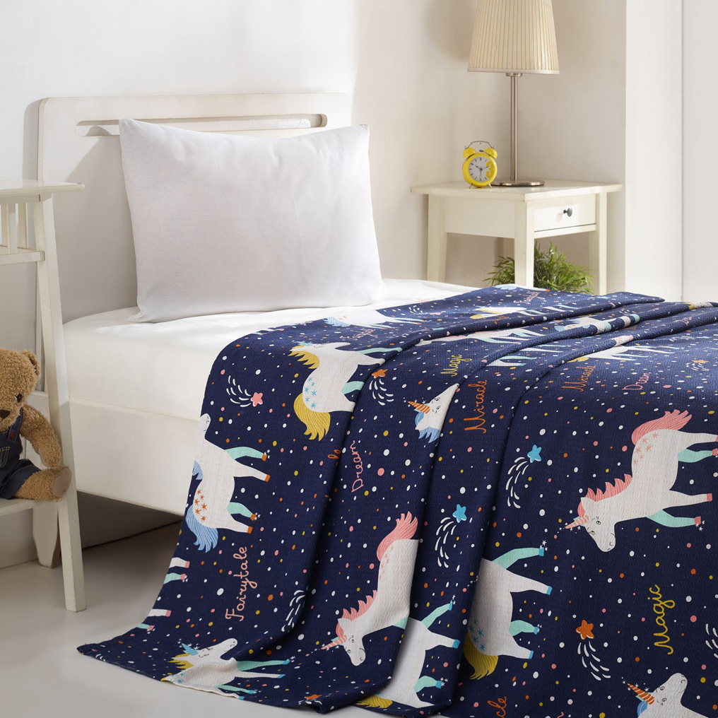 Pique Magic Unicorn 100% Cotton