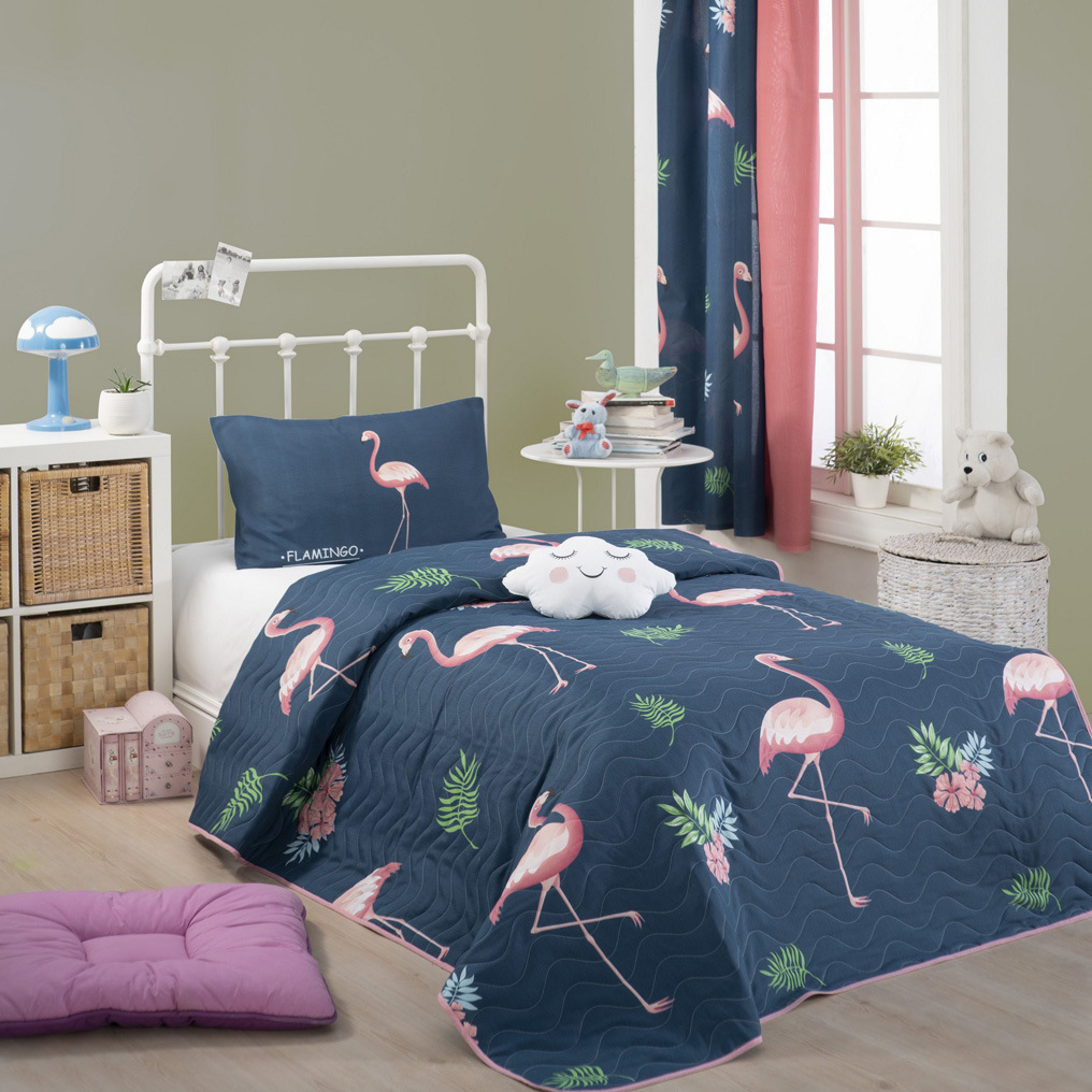 Σετ καπιτονέ κάλυμμα κρεβατιού Big Filamin 65% Βαμβάκι / 35% Πολυέ.  + Μαξιλαροθήκη