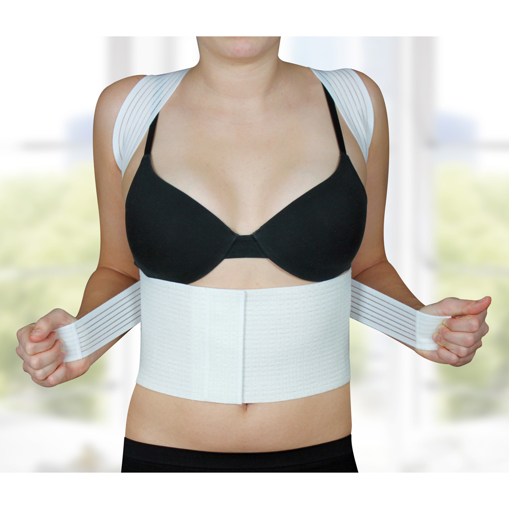 Posture corrector with support function Premium with Outlast  up to 150 cm. waist
