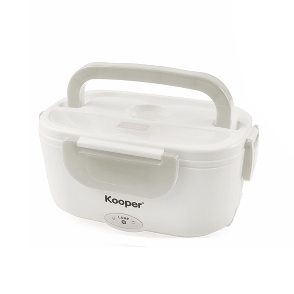 Electric lunch box Kooper with plastic compartment 2191204 gray