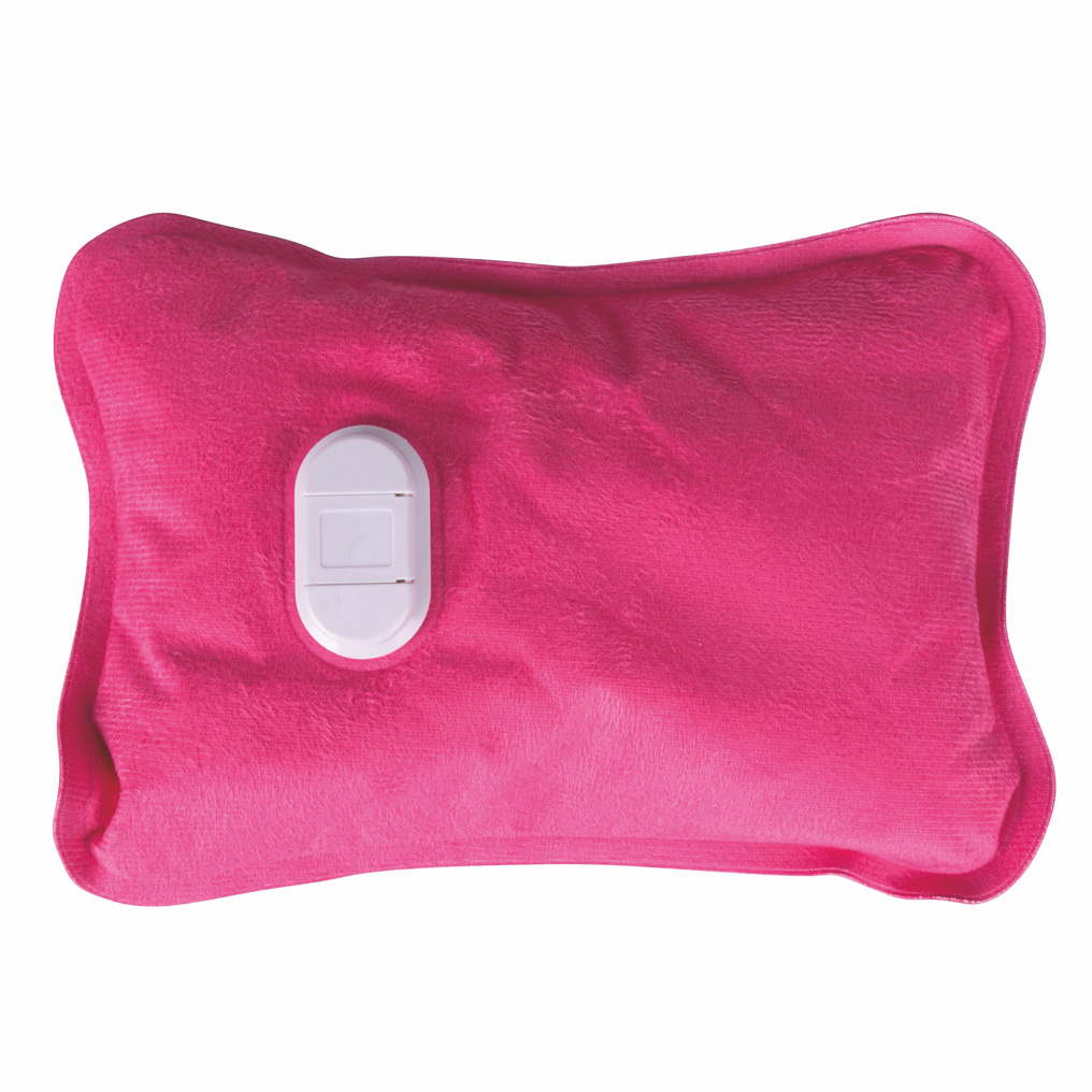 Electric hot water bag Kooper fuchsia velvet 20x30 cm 2194339