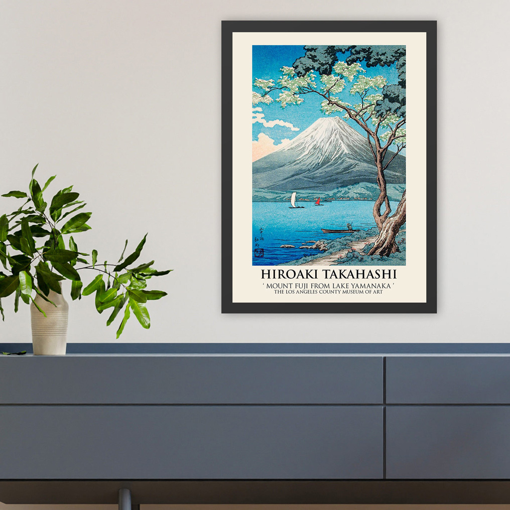 Framed painting digital printing on wood SC7436502338342 Takahashi 35x45 cm 245FMS1327