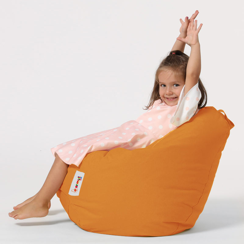 Bean bag waterproof Premium Kid Orange 60x60 cm