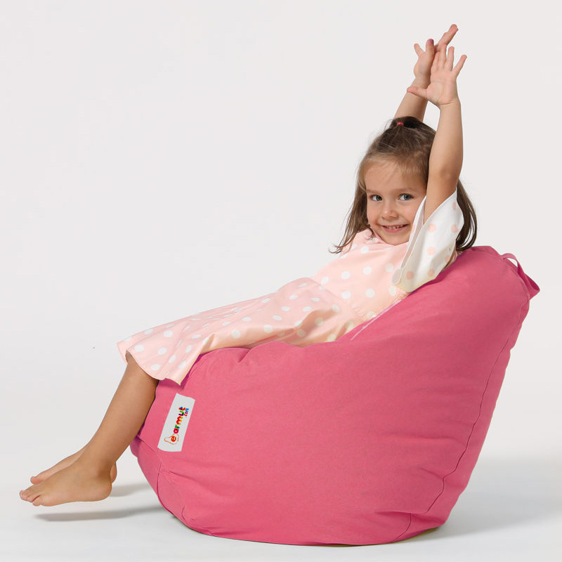 Bean bag waterproof Premium Kid Pink 60x60 cm