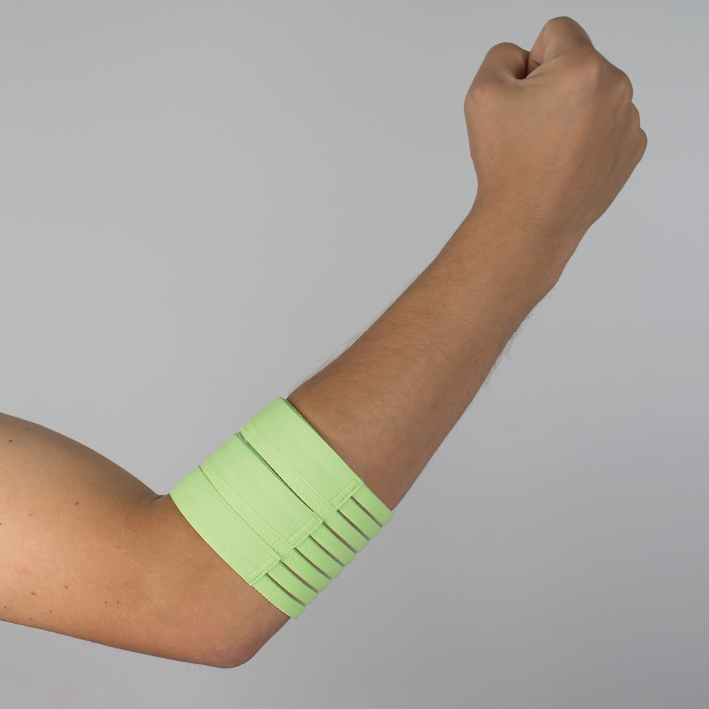 Elbow bandage Hydas made from recycled plastic 44,5x7,5 cm 1044265