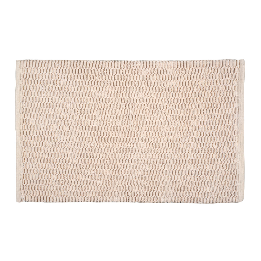 Bath mat Mona cream 100% cotton 50x80 cm 25249100