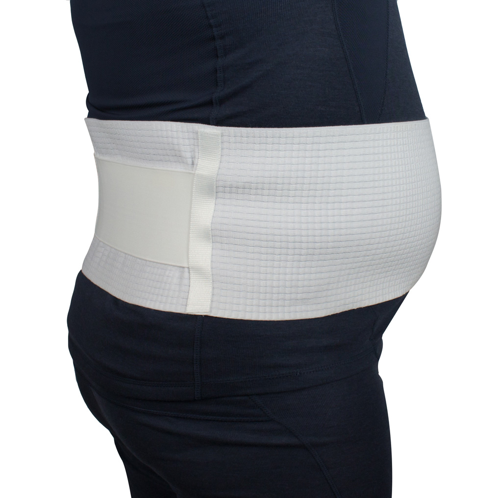 Ζώνη μέσης Hydas XXL με Outlast λευκή ισχυρή στήριξη 156x19,5 εκ. 2702