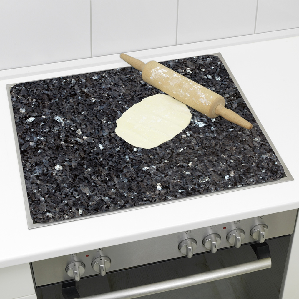 Universal glass worktop 3-in-1 Blue Marble 56x50 cm 2712914500