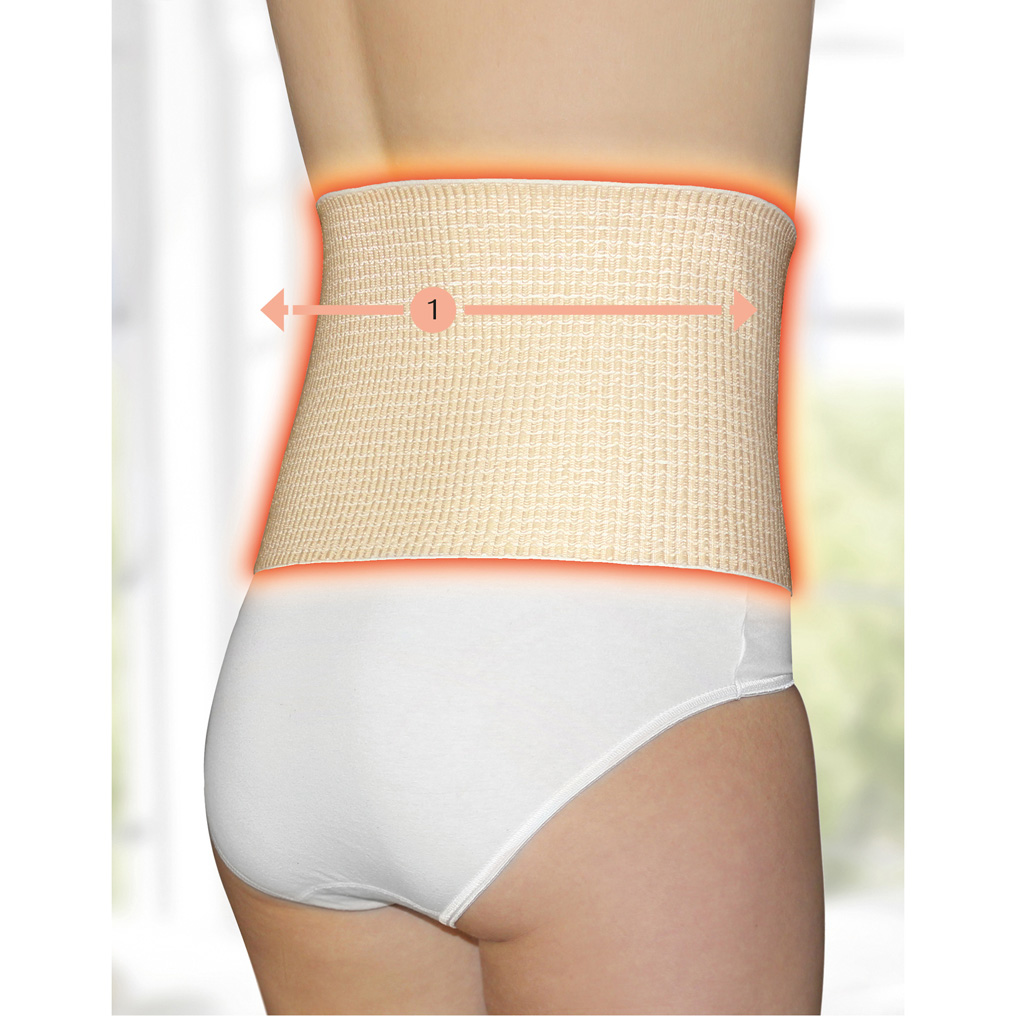 Kidney warmer with standard support Hydas 70-150 cm