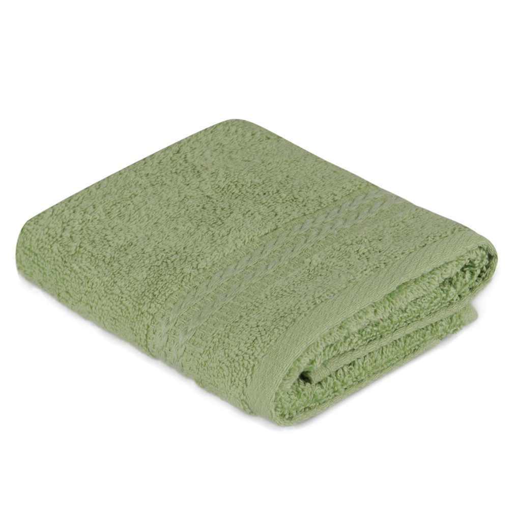 Hand towel Rainbow 100% Cotton Green 30x50 cm