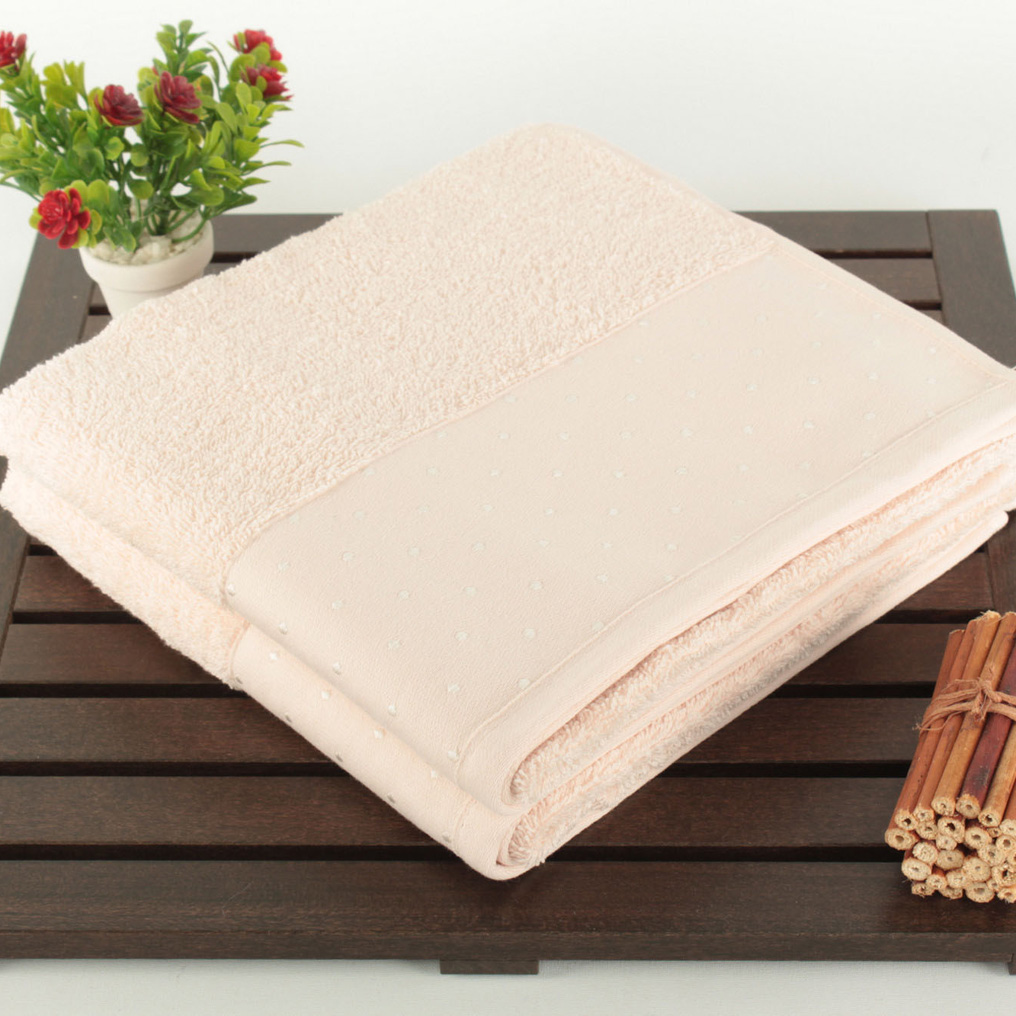 Face towel set 2 pcs Pitircik 100% Cotton Powder  white 50x90 cm