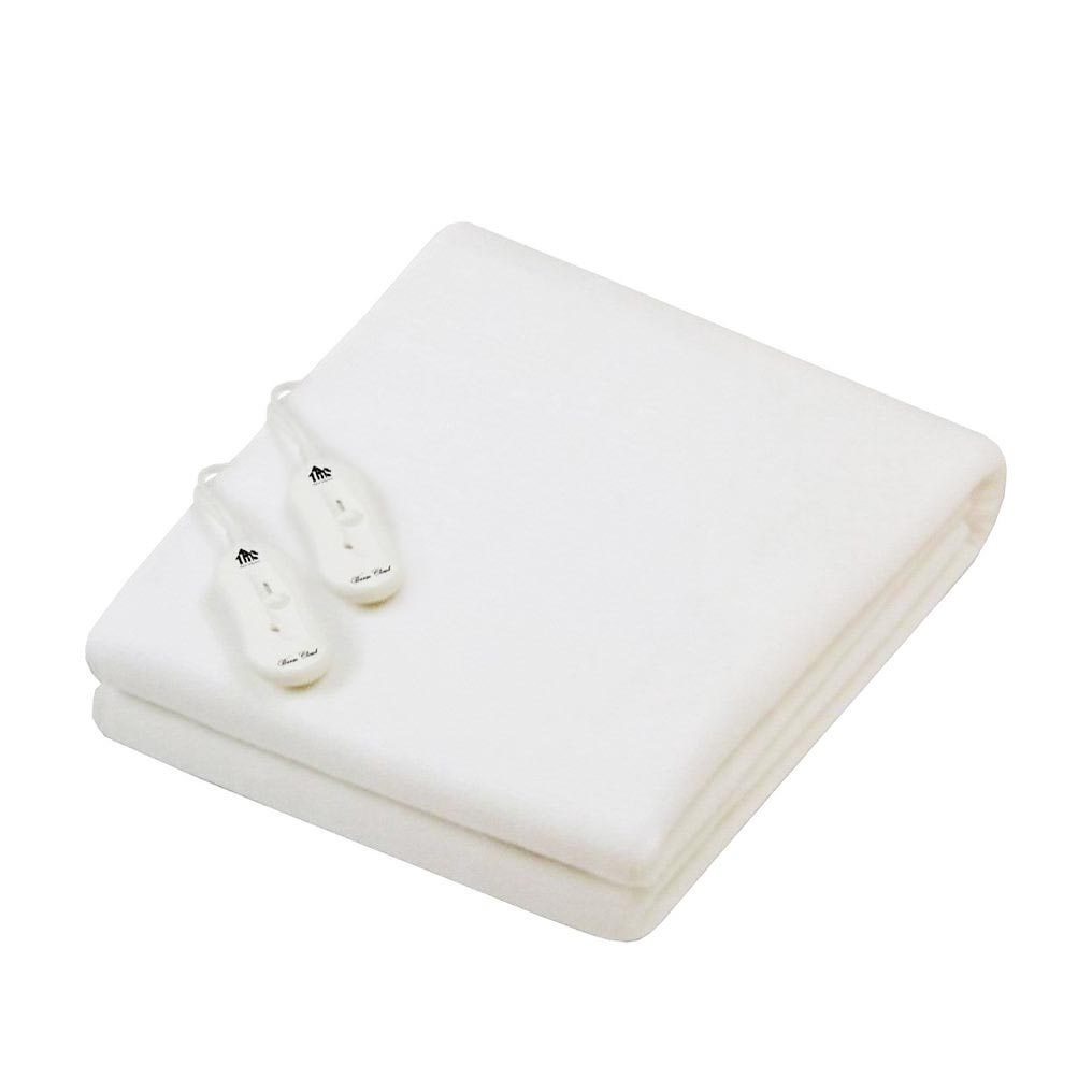 Double electric blanket 2x50W 160x140 cm white TNS 35-950-0892