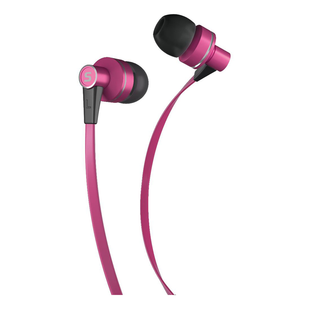 Ακουστικά με μικρόφωνο Sencor SEP 300 MIC Ροζ μεταλλιζέ