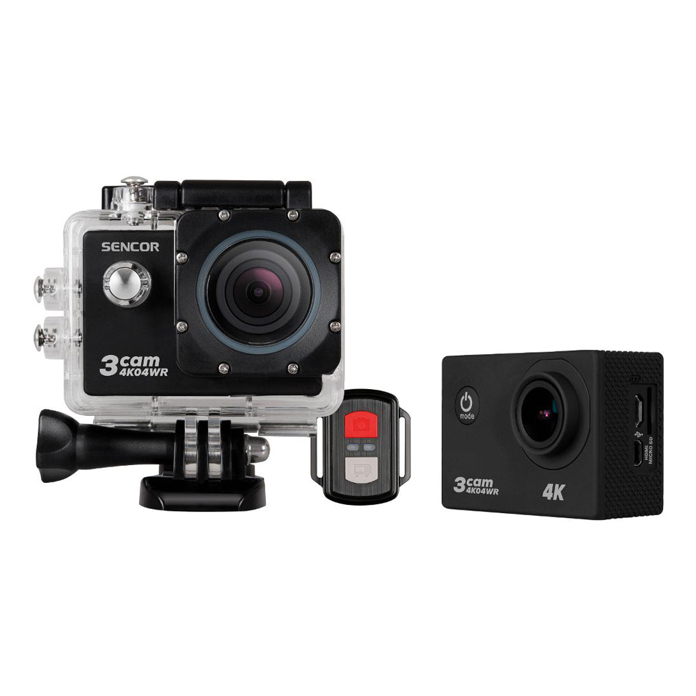 Φορητή κάμερα δράσης Action Cam Sencor 3CAM 4K04WR Μαύρο