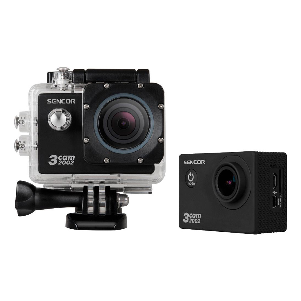 Action Cam Sencor 3CAM 2002 Black