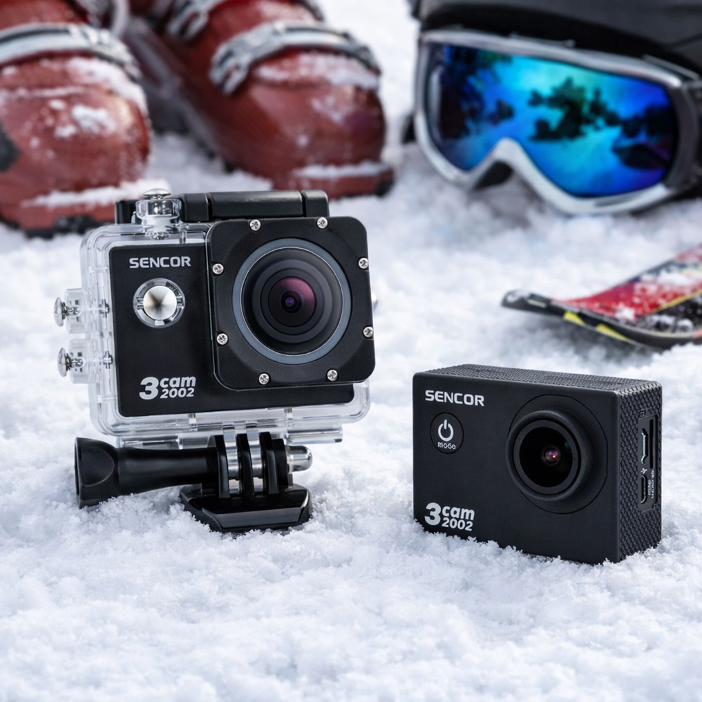 Action Cam Sencor 3CAM 2002 Black
