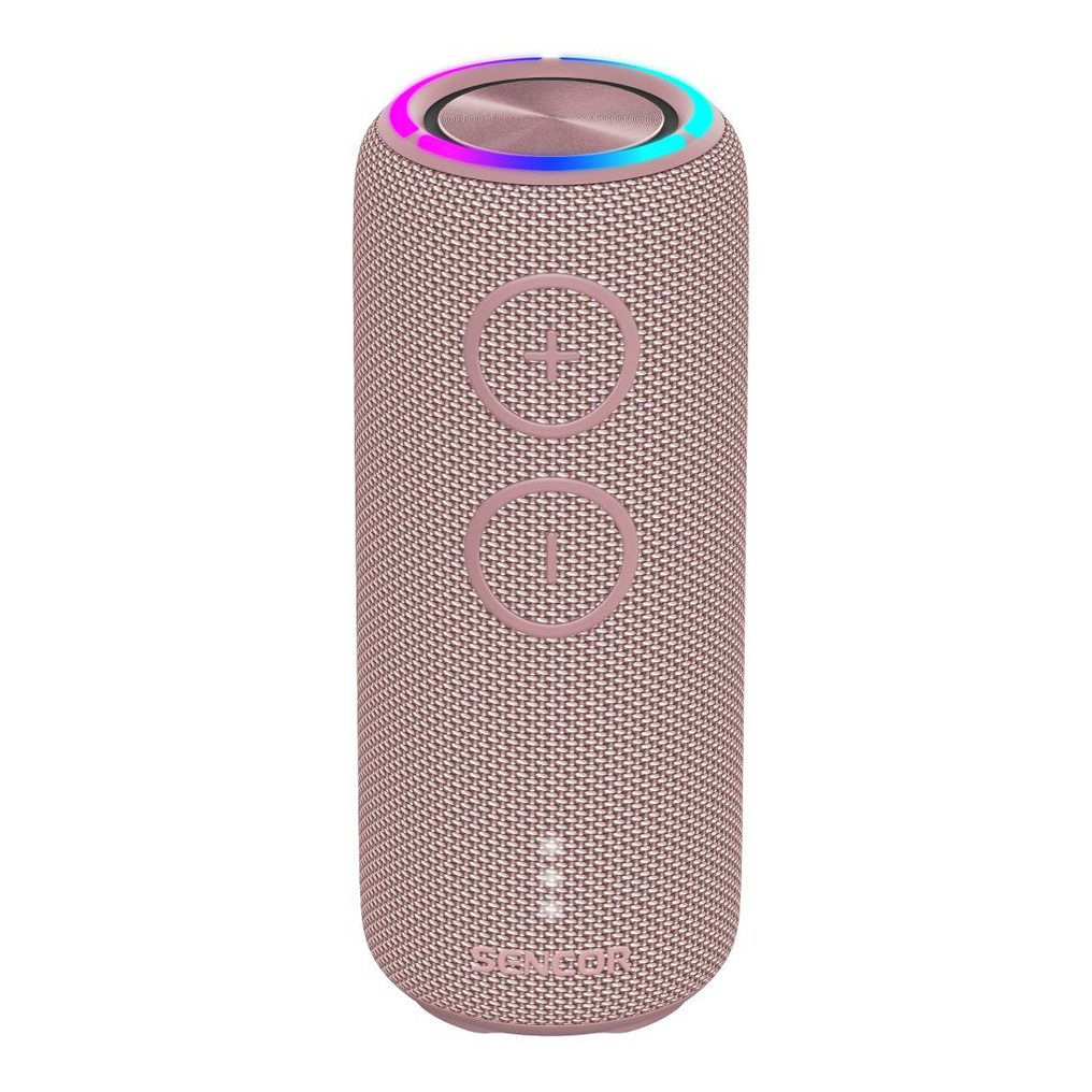 Bluetooth speaker waterproof Sencor SIRIUS 2 MAXI Rose