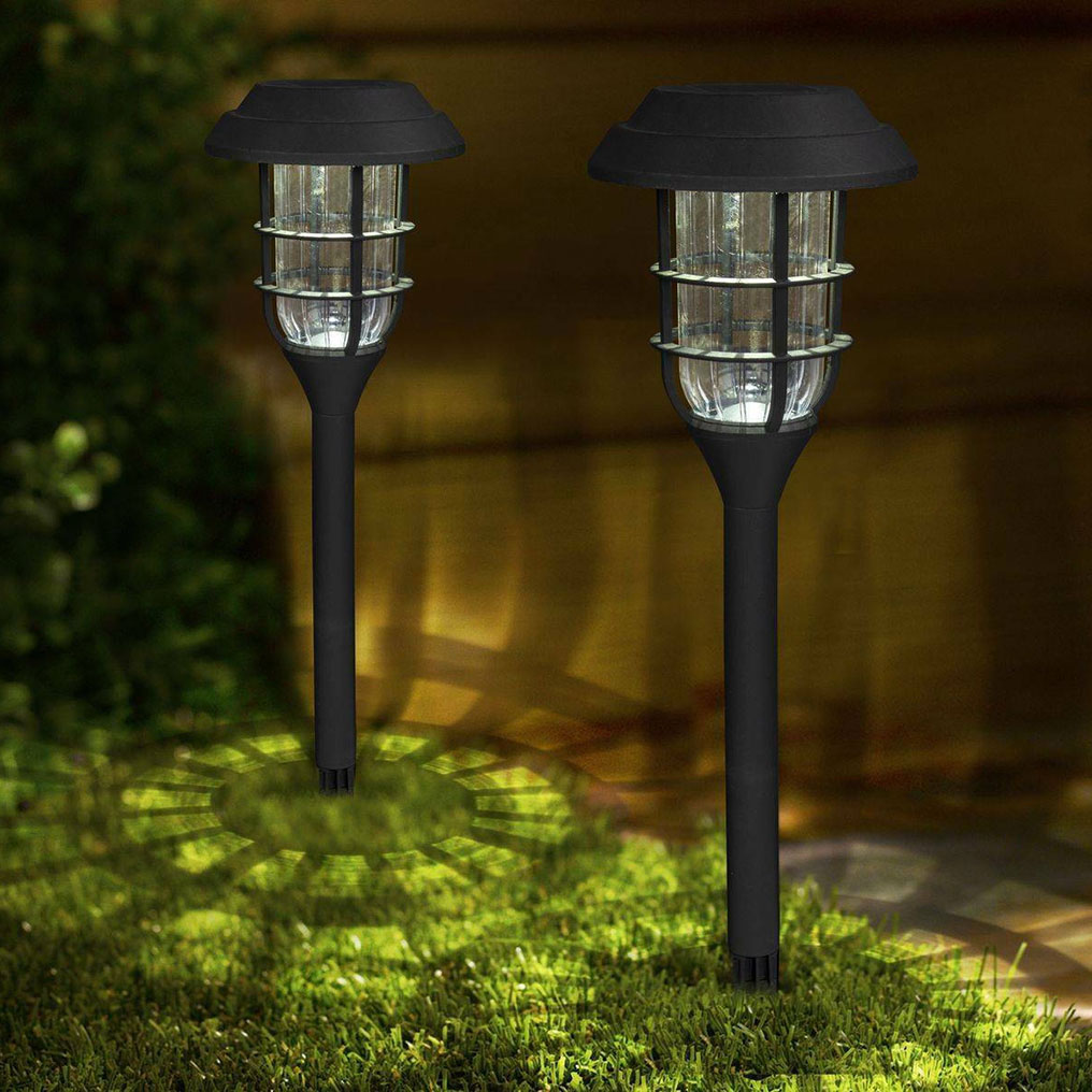 Solar lamp TNS black 10x37 cm 35-950-0837