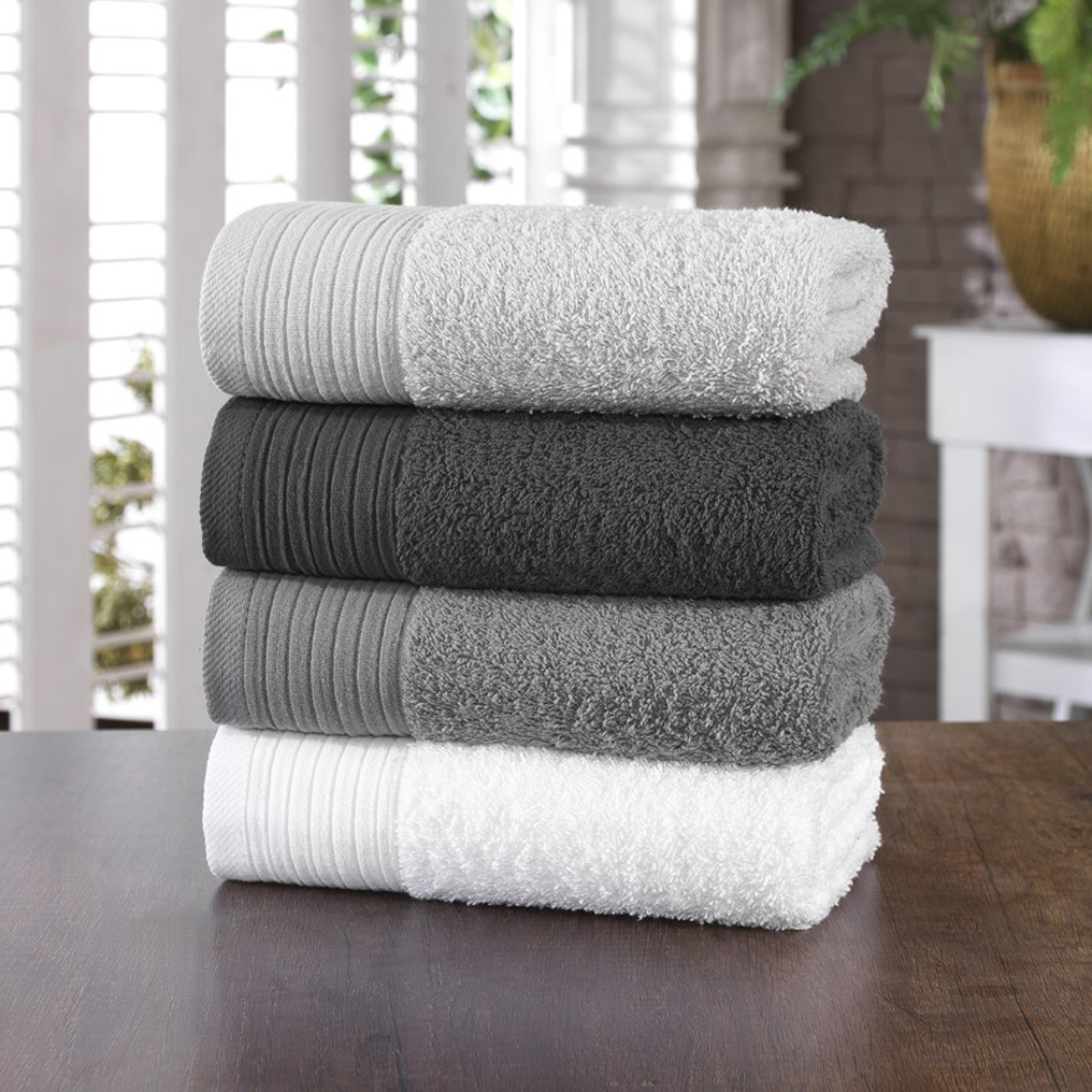 Face towel set 4 pcs Olivia 100% Cotton  50x90 cm