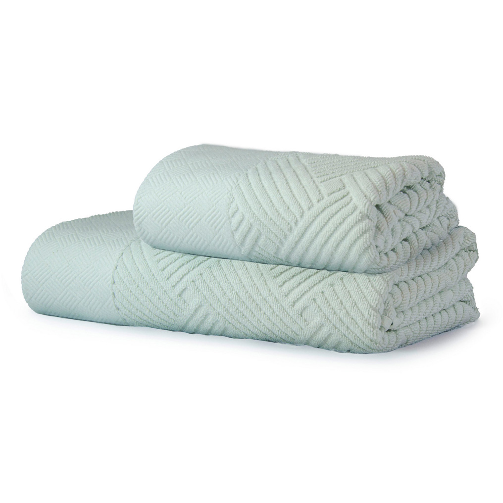 Towel set 2 pcs Esse 100% Cotton Mint 50x90 / 70x140 cm