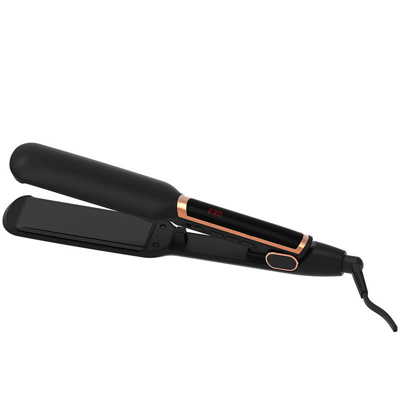 Hair straightener PRHS-40254 Primo Professional Salon Series Digital ceramic plate 60W Black-Rose