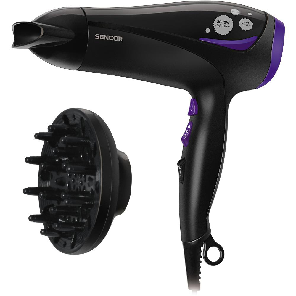 Hair dryer Sencor SHD 108VT Black 2000W