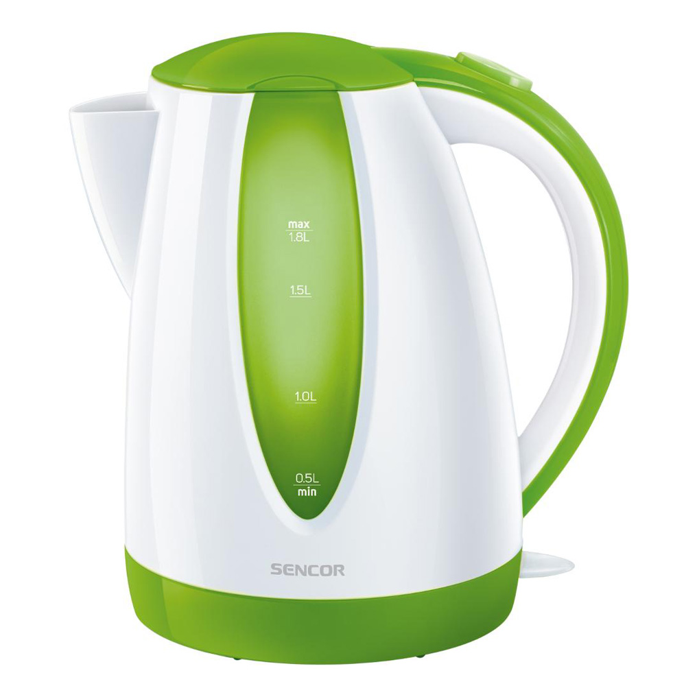 Electric kettle Sencor SWK 1811GR White / Green 1,8lt 2000W