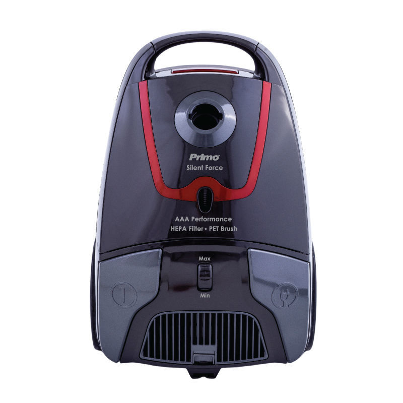 Vacuum cleaner PRVC-40438 Primo electric AAA Silent Force with foot PET 700W 3.5L Grey/Red