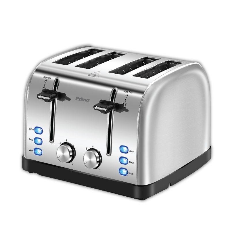 Φρυγανιέρα PRST-40454 Primo 4 θέσεων 1900W Inox