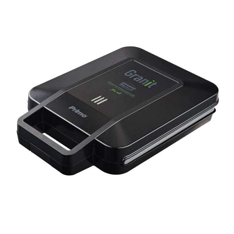Toaster PRSM-40439 Primo 4 place ceramic marble grill plates 1200W Black