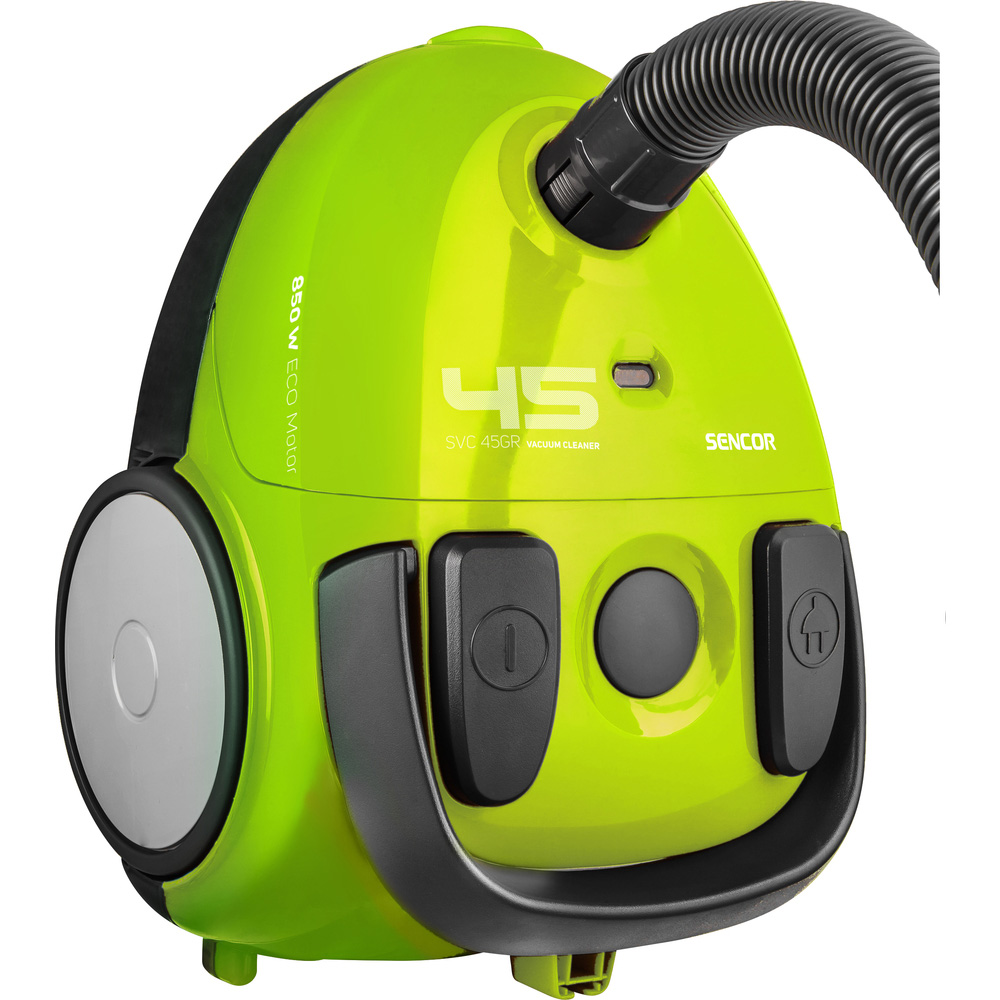 Bagged vacuum cleaner Sencor SVC 45GR-EUE3 Green 1,5lt 850W Eco