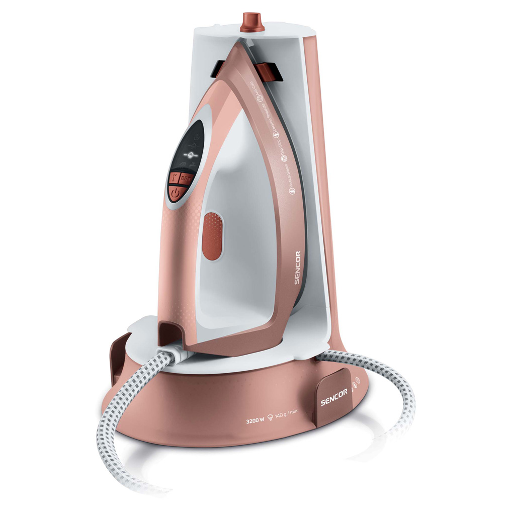 Steam iron station Sencor SSI 0910RS White / Pink 5,5 bar 1,3lt 3200W