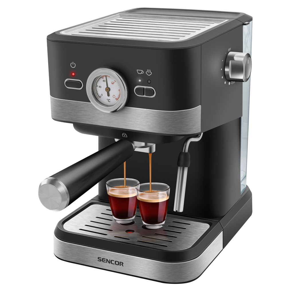 Μηχανή καφέ espresso Sencor SES 1721BK 20 Bar Μαύρη 1050W