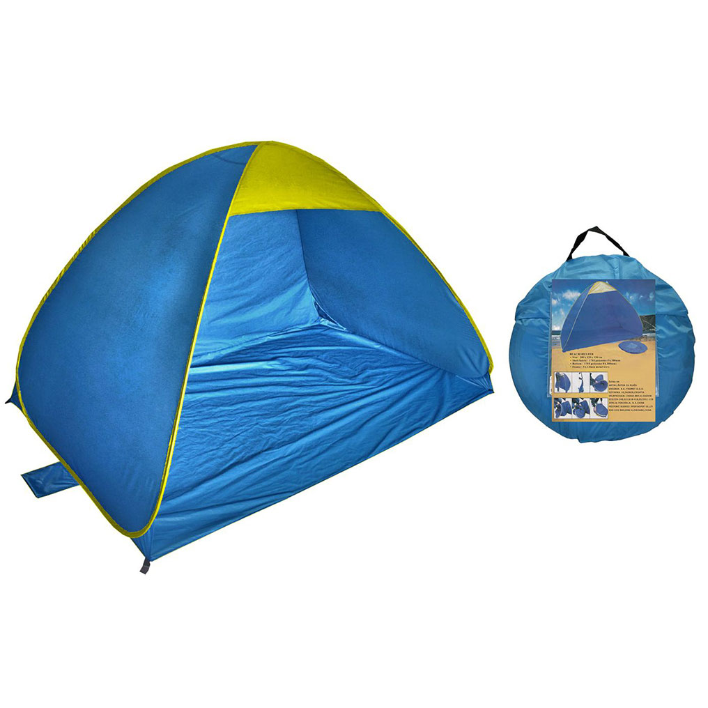 Shade - beach tent pop up SUMMERtiempo 622543 2x1,30x1,20 m